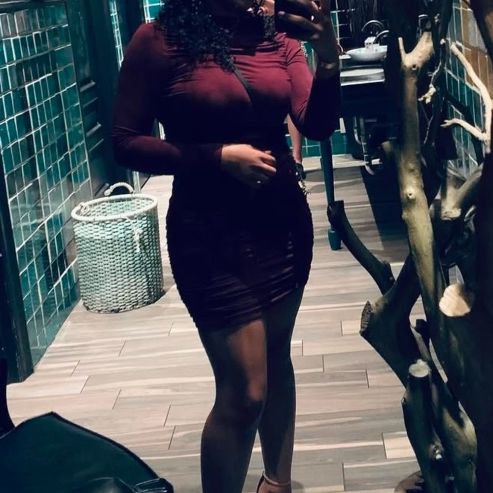 Mini fitted dress